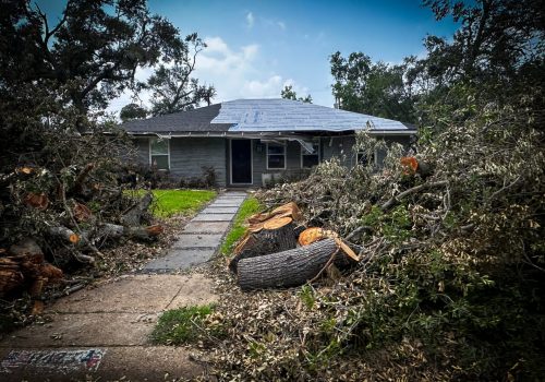 Houston,,Tx,,Imagery,Of,Storm,Damage,Throughout,Houston,Neighborhoods,